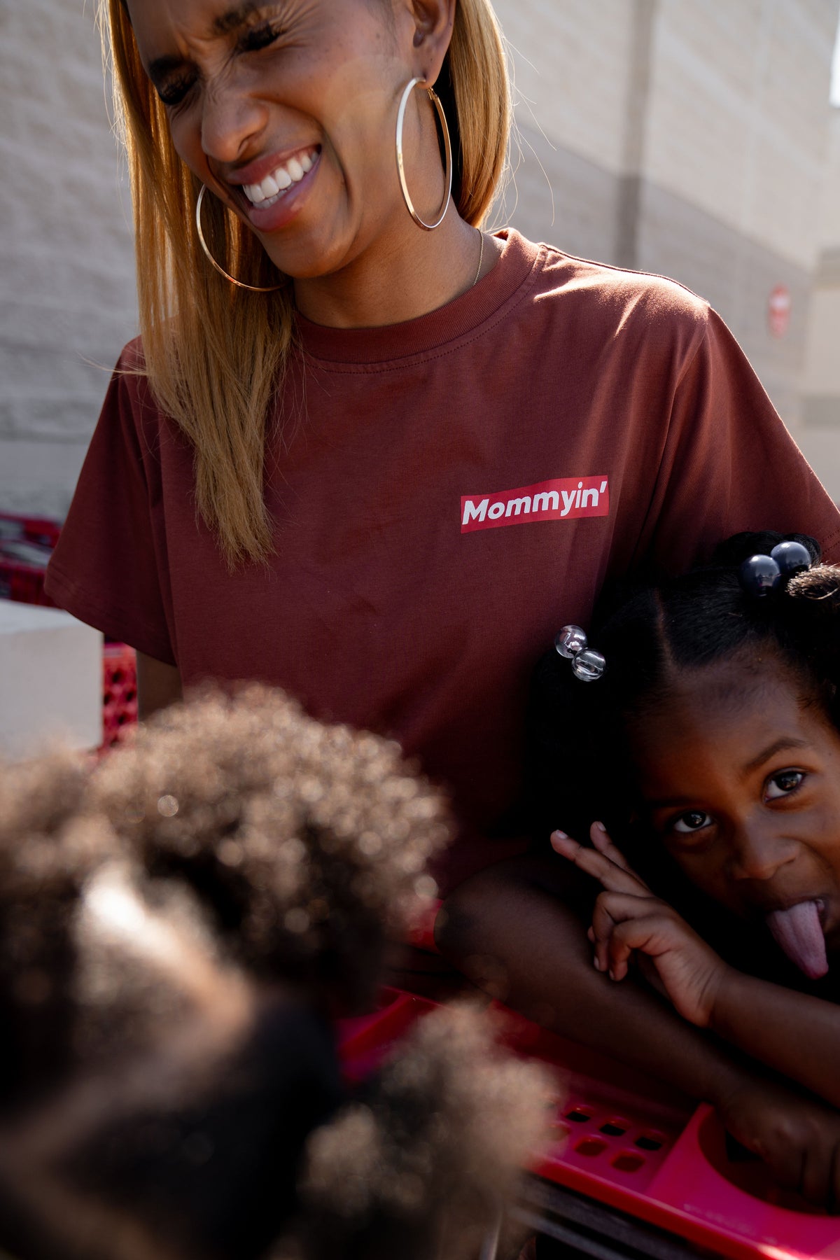 Supreme Mommyin’ Tee- Chocolate