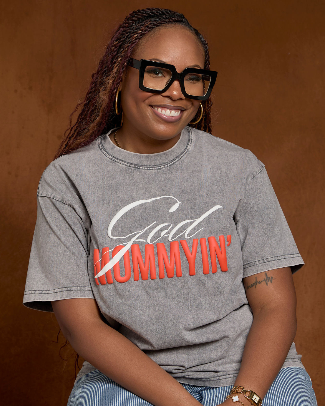 God Mommyin’ Tee- Stone