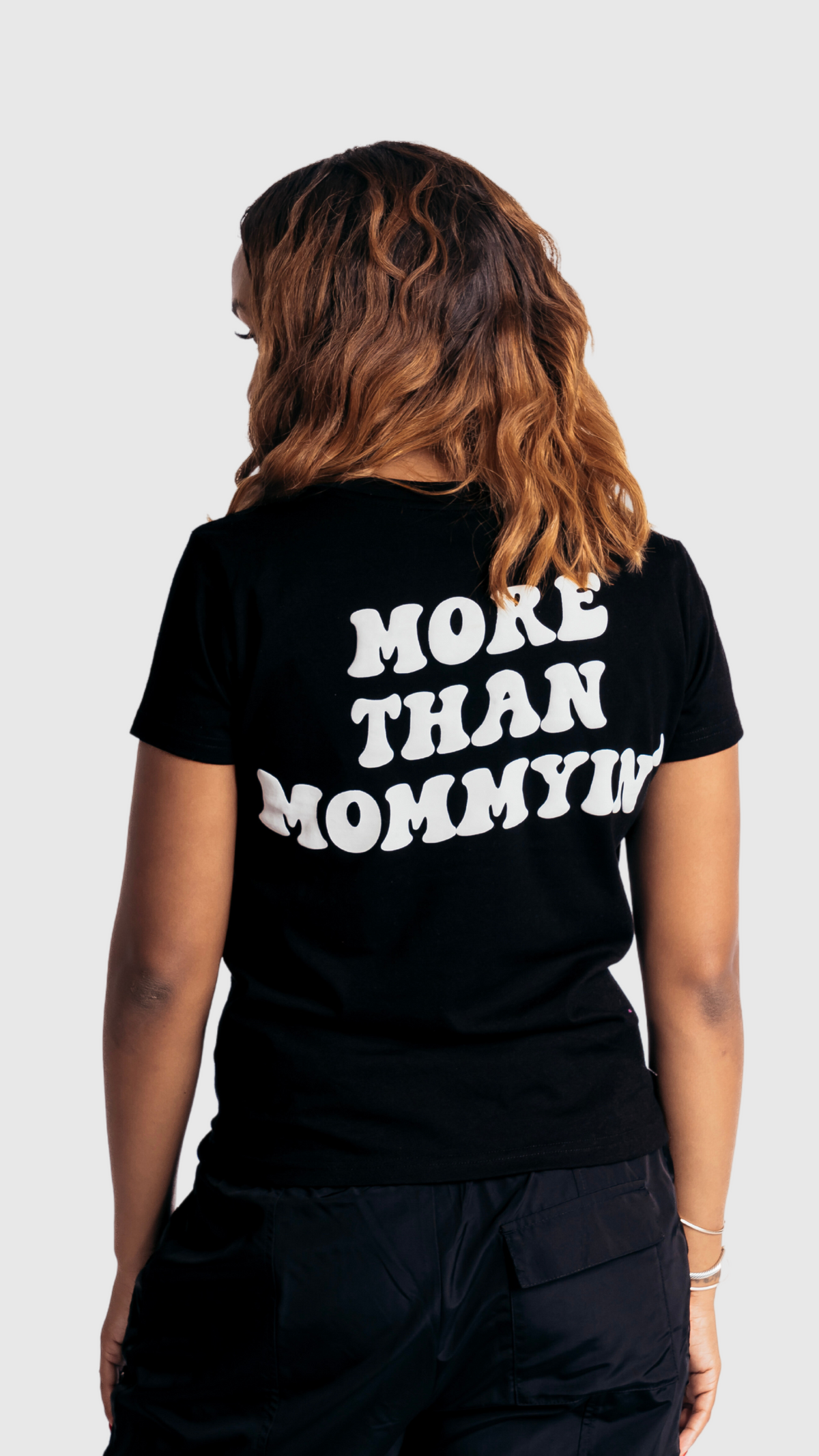 More Than Mommyin’ Short Sleeve Tee - Black