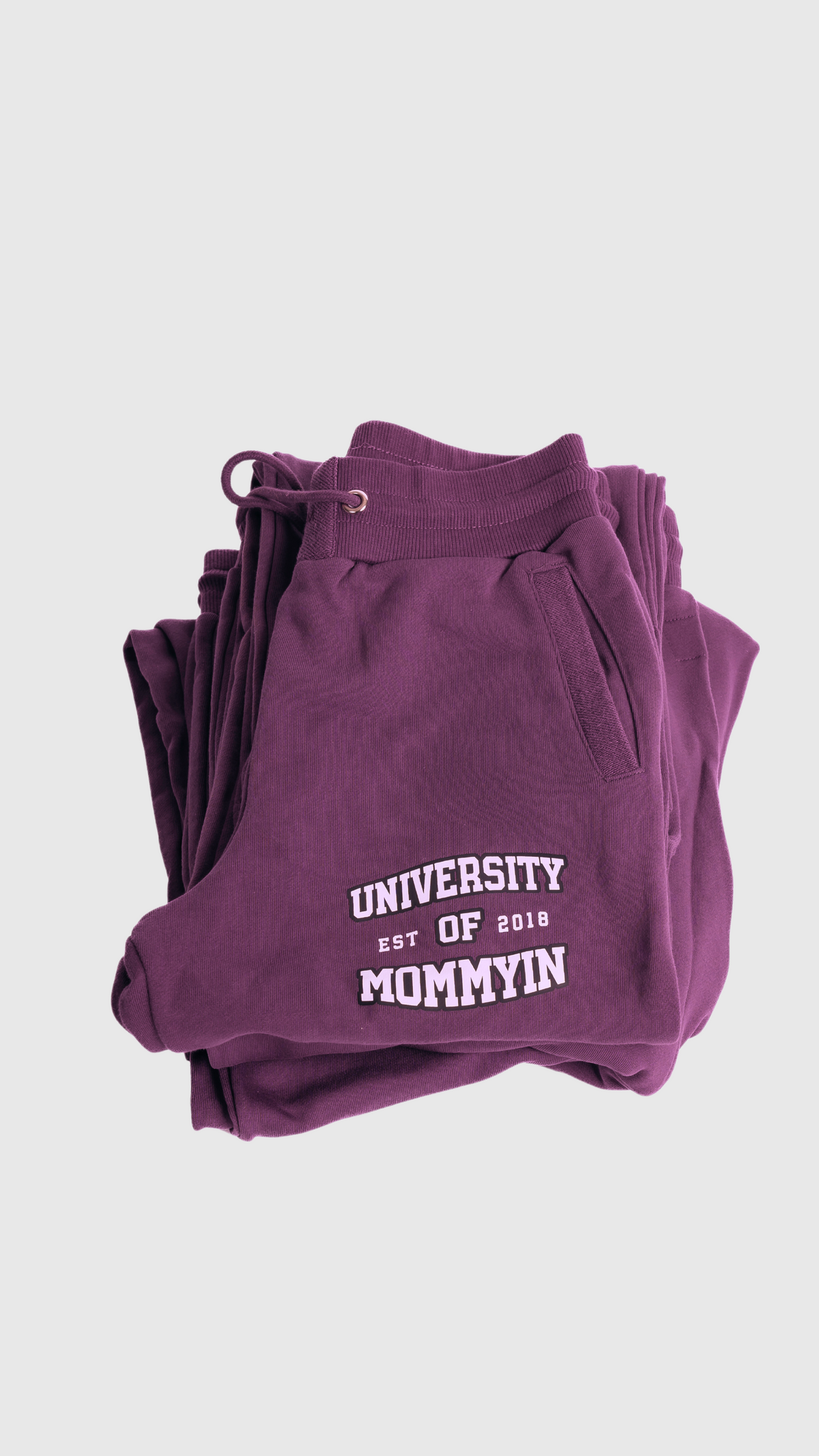 University of Mommyin Wide Leg Pants - Purple Rain