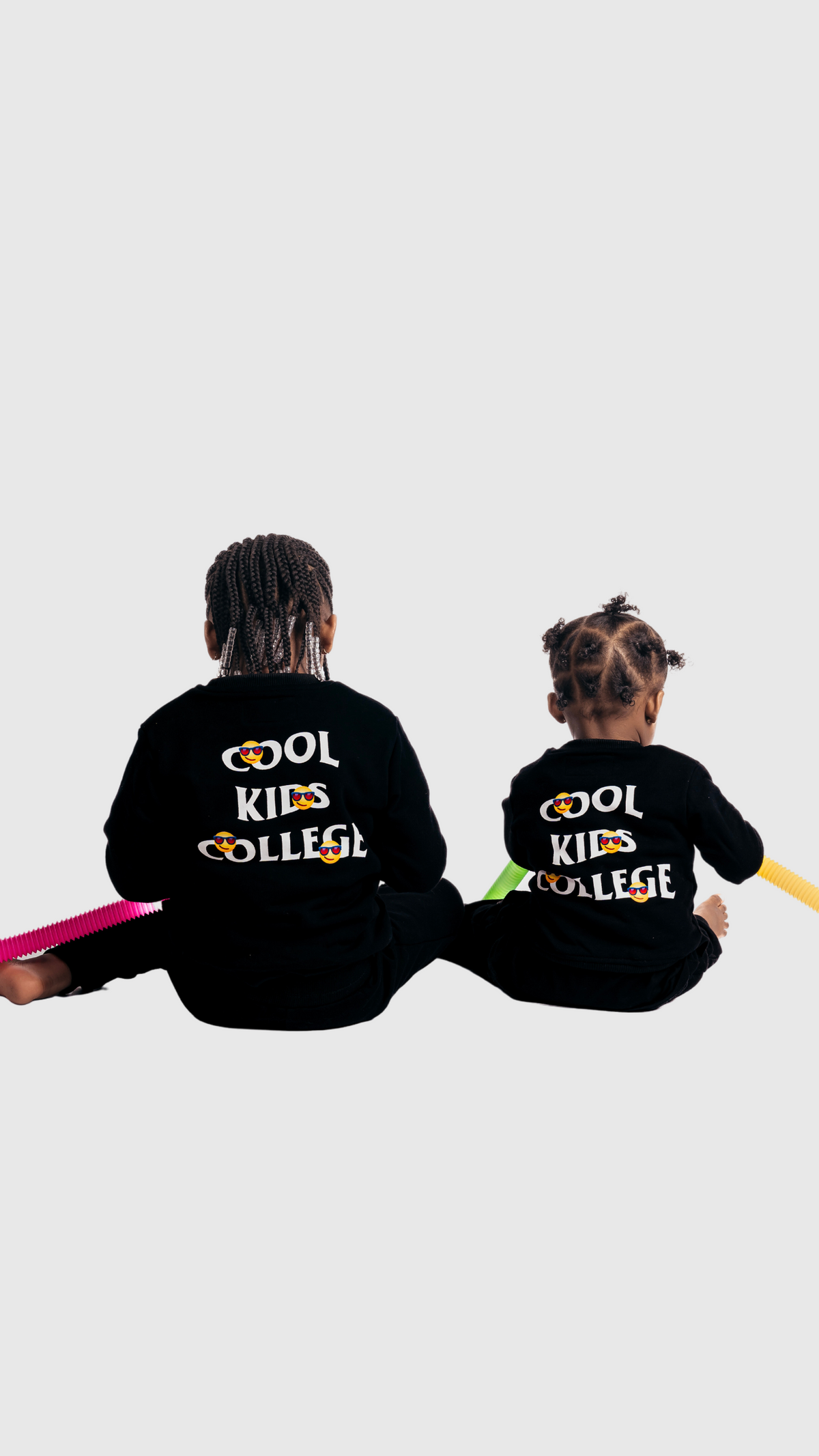 Cool Kids College Sweatsuit - Black