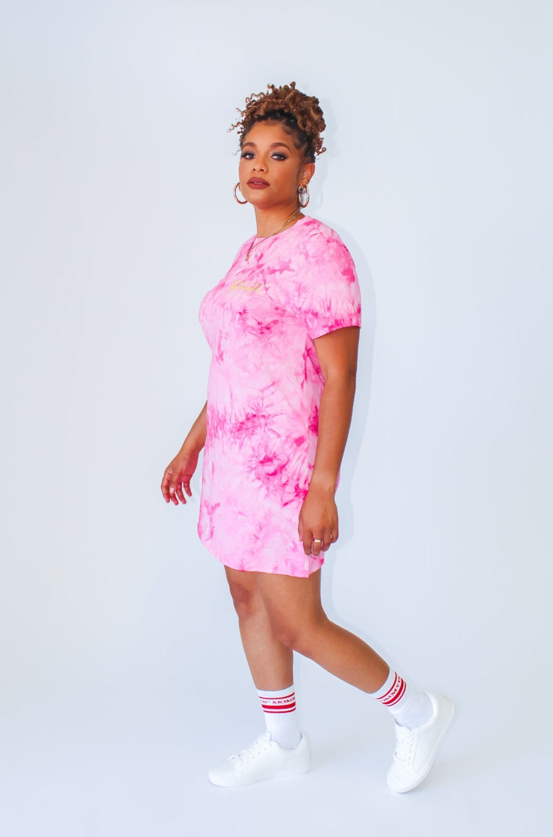 Boohoo Plus Oversized T Shirt Dress Plus Size Boohoo Plus Tie Dye