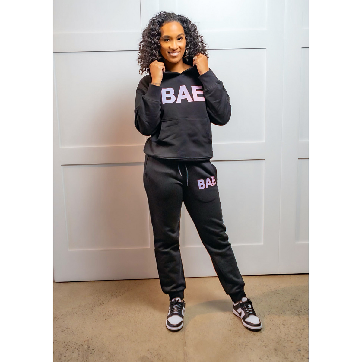 Best Auntie Ever Sweatsuit Everyday Black Millennial Mommy