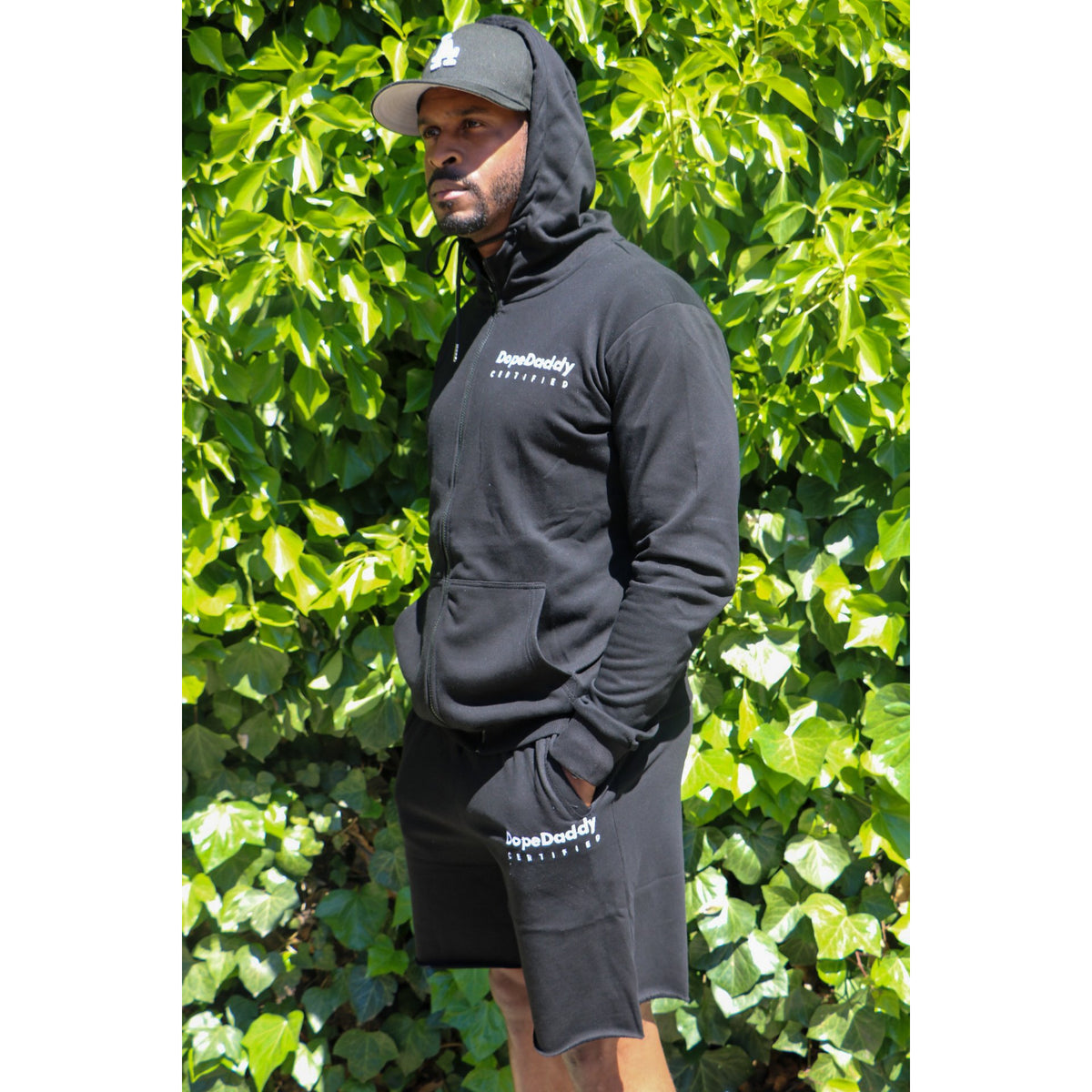 Dope Daddy Certified Sweat Short Set - Everyday Black