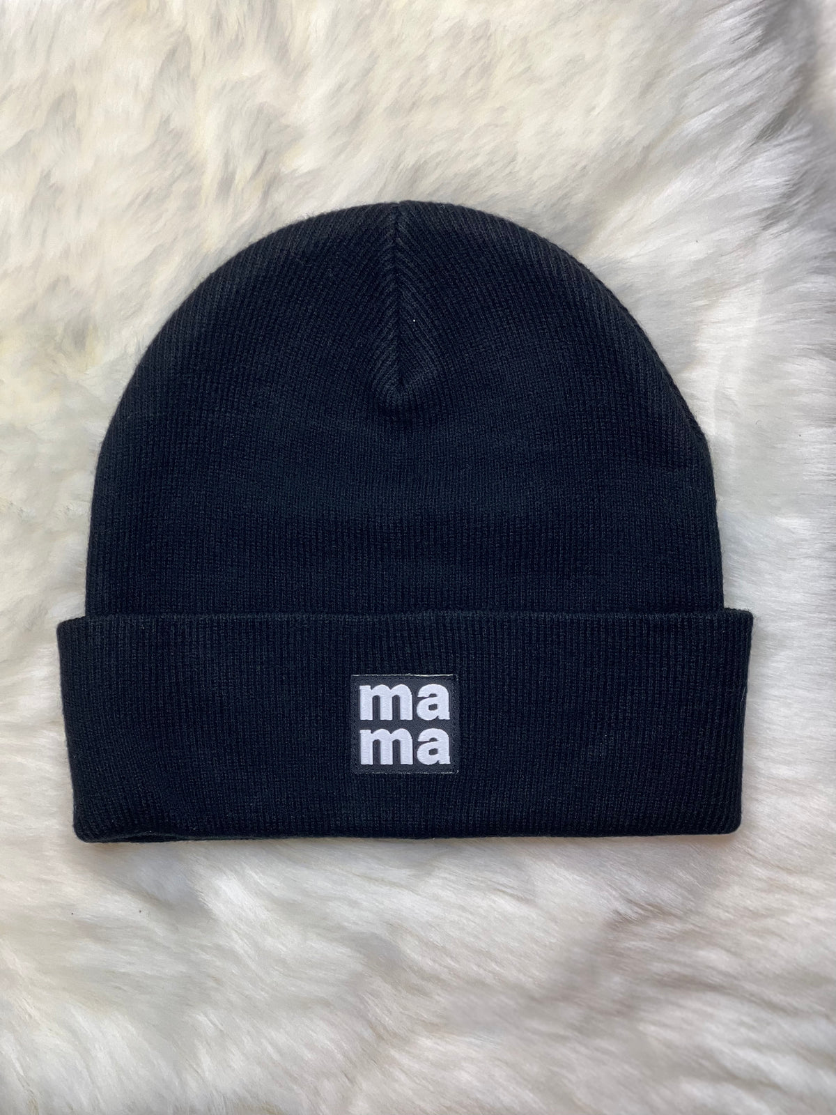 Panda Mama Beanie - Everyday Black