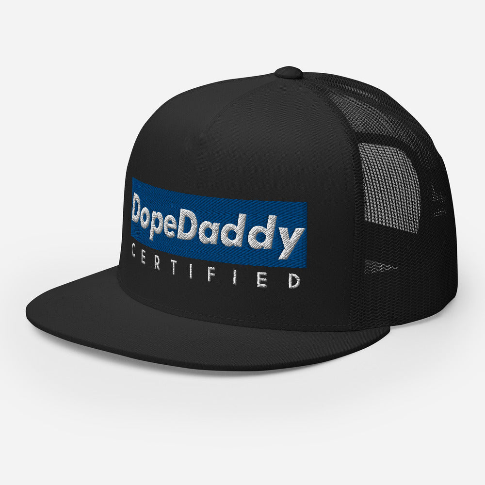 Dope Daddy Certified Trucker Cap - Everyday Black
