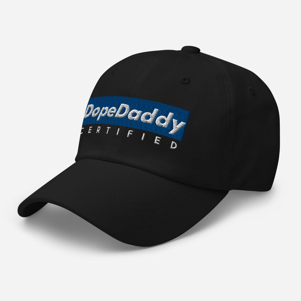 Dope Daddy Certified Baseball Cap - Everyday Black
