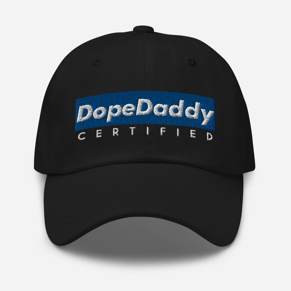 Dope Daddy Certified Baseball Cap - Everyday Black